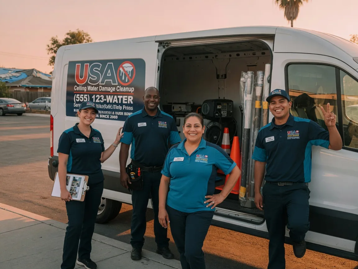 Ceiling Water Damage Restoration company in Prescott, WA